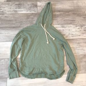 Light green hoodie
